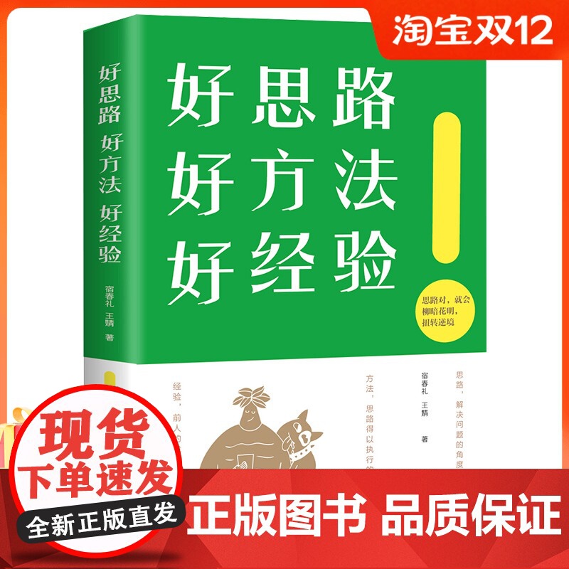 [正版图书]好思路好方法好经验 思路决定出路 心灵鸡汤书籍青春励志 成功人士创业的书籍MT