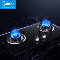 美的(Midea) 燃气灶天然气 4.5KW大火力 台嵌两用 一级能效灶具JZT-QW08