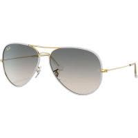 Ray·Ban/雷朋飞行员风格大框金属镜架防紫外线偏光太阳镜