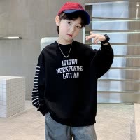 男童卫衣春秋款新款中大童秋季男孩秋装儿童装打底衫上衣