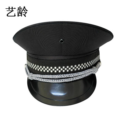 艺龄 保安大檐帽 均码 /个