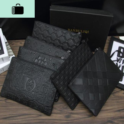 2020春夏新款男士小号手拿包欧美男包商务男款信封包钱包手包NEWLAKE男士手拿包