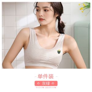青春期小背心女初中生中大学生高中少女内衣文胸内穿女童胸罩