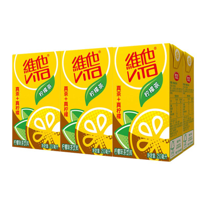 维他柠檬茶原味250ml*6盒饮料饮品