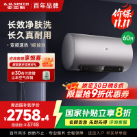 AO史密斯电热水器60升 国家补贴 80吨长效净水洗 免清洗 3kW变频速热 金圭特护 短款 E60ED6 -B