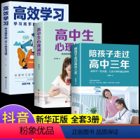 [正版]全3册 陪孩子走过高中三年+高中生心理减压+高效学习 深度学习方法冲刺高考缓解焦虑正能量家庭教育心理书籍 学习