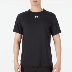 安德玛(Under Armour)男装新款运动休闲潮流上衣跑步健身透气短袖t恤6015379-009 ZP