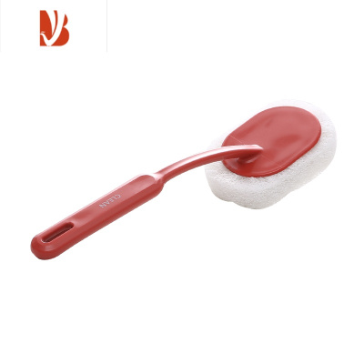 三维工匠长柄海绵刷卫生间浴缸刷瓷砖刷子浴室清洁地板刷厨房海绵擦清洁刷