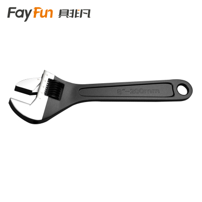 具非凡 活口扳手 升级款黑镍8寸 把