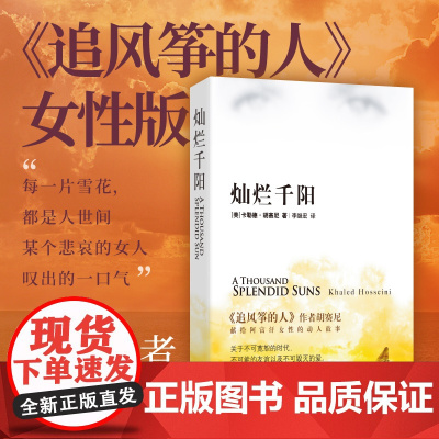 灿烂千阳 正版 胡赛尼著 献给阿富汗女性的揪心故事不可宽恕的时代和不可毁灭的爱 群山回唱追风筝的人现当代文学小说历史