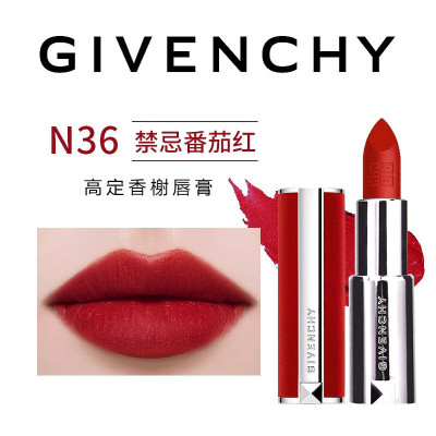 givenchy 纪梵希 高定红丝绒口红半哑光女唇膏 人气小羊皮口红 36