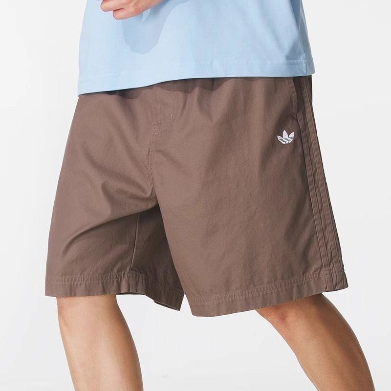 ADIDAS阿迪达斯三叶草短裤运动休闲舒适透气男裤KG6694 C