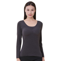 小护士 无痕圆领模杯款保暖上衣 NRY004