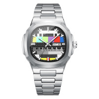 ONTHEEDGE正品手表2025新款名牌男士高端防水方形石英手表学生手表运动