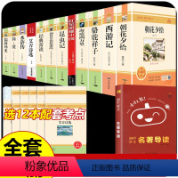 13册]初中中考必读12本名著+名著导读 [正版]全套12册 初中必读名著十二本朝花夕拾鲁迅原著西游记海底两万里和骆驼祥