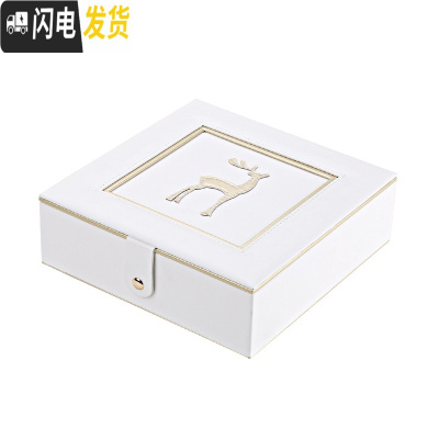 三维工匠多层首饰盒公主欧式韩国珠宝戒指盒古风项链耳钉手表收纳盒网红款