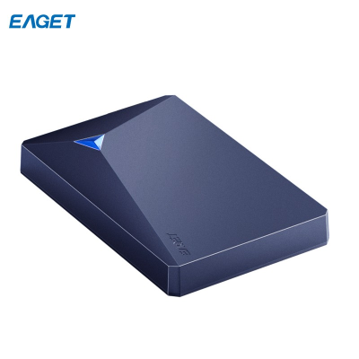 忆捷(EAGET)移动硬盘G100 USB3.0接口2.5英寸移动机械硬盘写入 100MB/S以上 时尚款 1TB