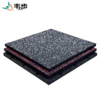 韦步橡胶地垫防滑耐磨减震地垫健身房运动地垫家用室内地胶
