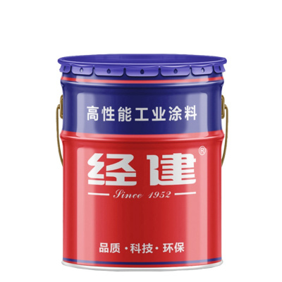 经建 油漆醇酸磁漆 孔雀蓝15kg 桶