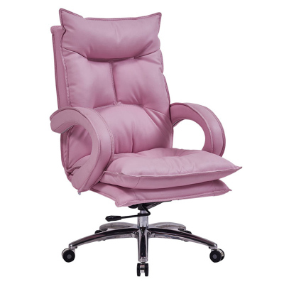 全简电脑椅家用简约办公椅老板椅真皮转椅升降懒人椅子电竞主播游戏椅