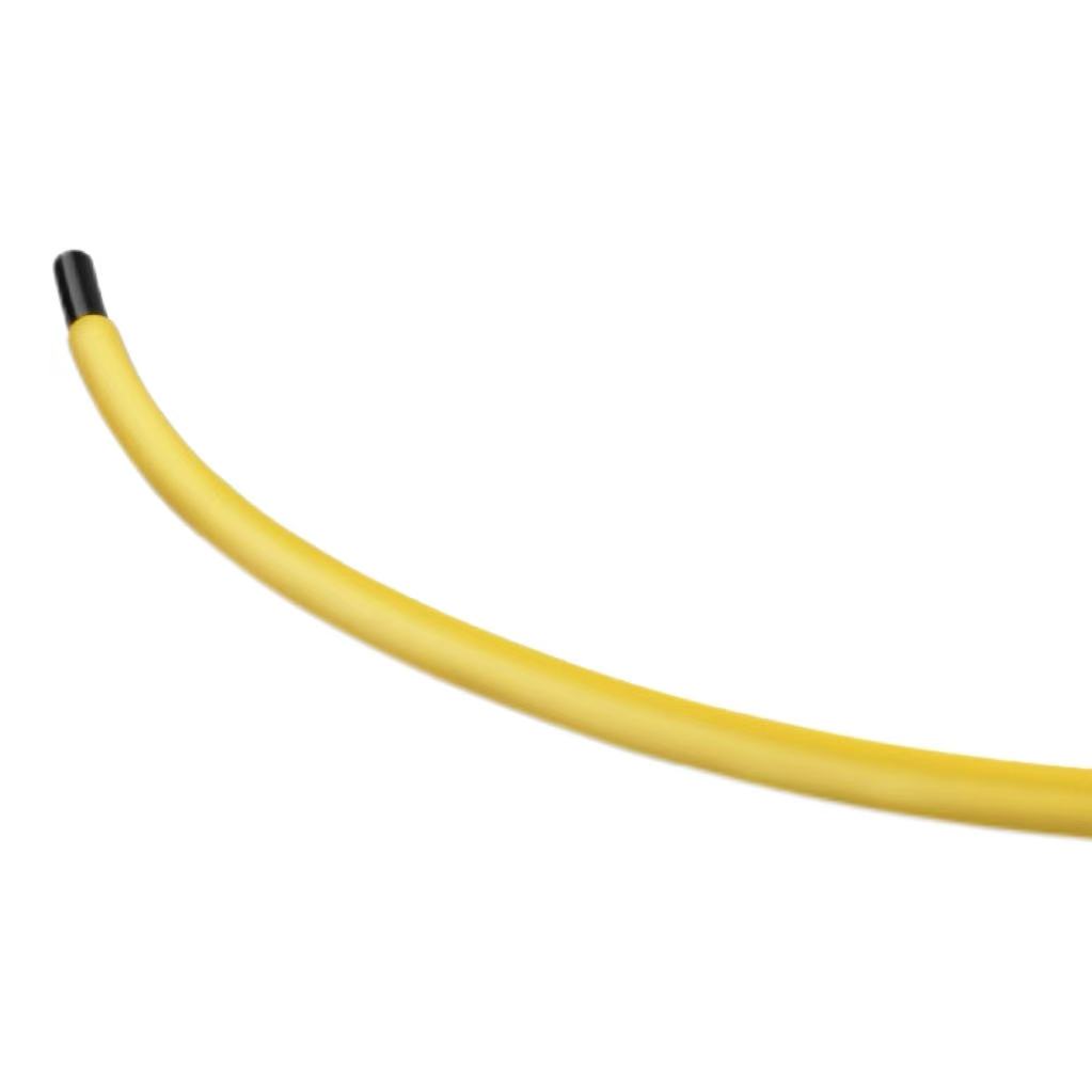 中锦科技 双层 高压PU气管防冻防爆气管压缩机软管 Φ12*8mm黄色 米