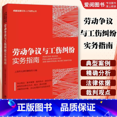 劳动争议与工伤纠纷实务指南 [正版]劳动争议与工伤纠纷实务指南 北京大学 上海丰兆律所 劳动争议纠纷典型案例劳动仲裁诉讼