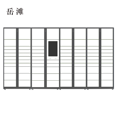 岳滩智能快递柜小区快递自提柜派件柜室外寄存柜信报箱储物柜一主三副83格