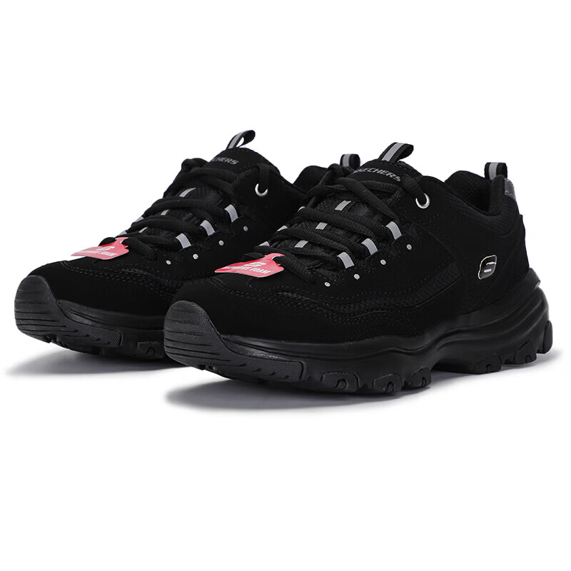 斯凯奇 女款休闲熊猫鞋88888250/BBK-6.5双