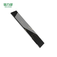 喜力健 自粘PVC地脚线 黑白纹-长3M*高0.10M*3MM 条