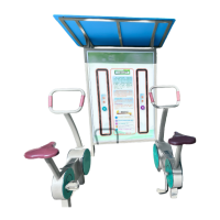 晨洋体育(ChenyangTY) 户外双人位健身车 CYTY-149 组