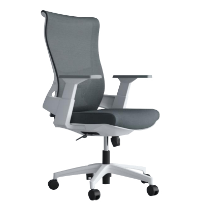 臻远 ZY-BGY-15 办公椅转椅人体工学椅电脑椅会议椅办公椅子学习椅(白色)