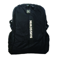 SUISSEWIN瑞士经典时尚耐用多功能商务休闲背包双肩包SN8351