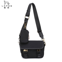 猎豹单肩斜挎包可定制视频监视仪挂包 小号21.5*8*16cm个