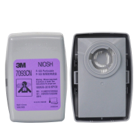 3M 7093 P100颗粒物滤尘盒 工业粉尘滤尘盒 高效防尘盒滤盒