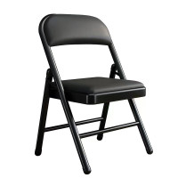 豫众诺 折叠靠背椅 钢管皮革款 把