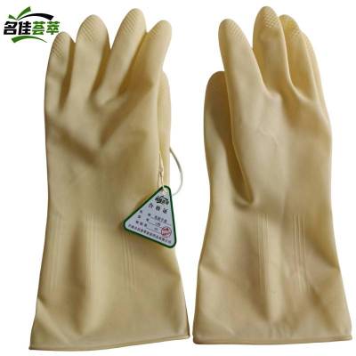 名佳荟萃 乳胶手套 L码 双