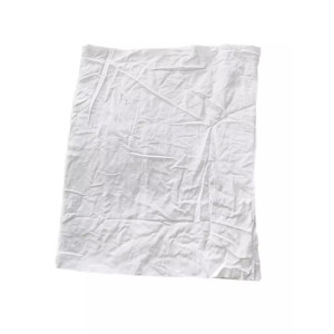 擦机器布 纯棉白色擦机布 破布碎布 工业抹布 全棉吸油吸水不掉毛[50斤装]