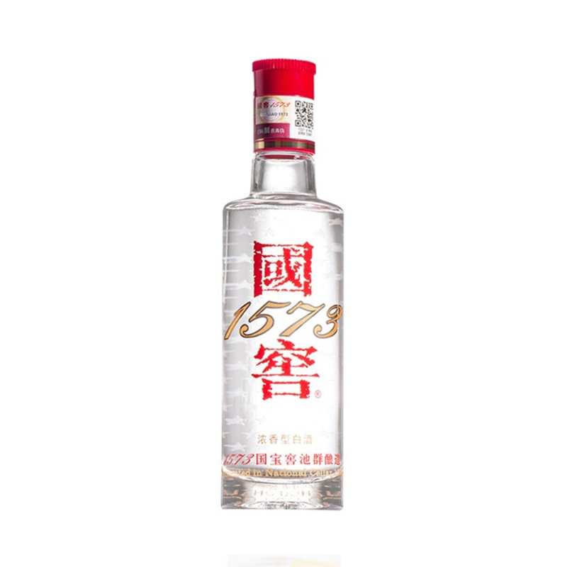 泸州老窖 国窖1573 小酒版 43度 浓香型白酒 100ml*1瓶