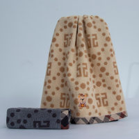 三利英伦萌熊毛巾 C8016