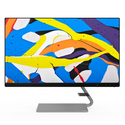 联想（Lenovo）Q24i23.8英寸IPS屏内置音箱可壁挂FreeSync技术高清分辨率电脑显示器