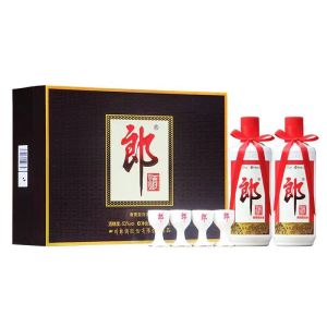 郎酒郎牌郎酒53度酱香型白酒500ml*2瓶高档礼盒商务宴请