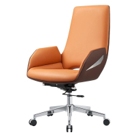 臻远 ZY-6737 办公椅转椅时尚简约办公椅轻奢书房椅学习椅 科技皮