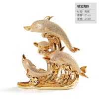 客厅酒柜装饰品摆件家居饰品创意电视柜陶瓷摆件家居玄关欧式礼品 三维工匠 3瓶XO