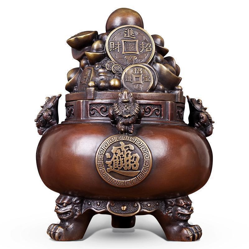 美帮汇铜摆件大号客厅办公室店铺商务送礼开业礼品