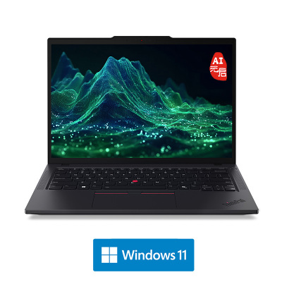 ThinkPad T14 DJCD 2025 14英寸笔记本电脑 AI工程师本 定制 AMD 锐龙AI 7 PRO 350 32G内存 2T固态 高清屏 Win11