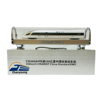 晨洋(Chanyoung)复兴号400BF车头 HYMX-011 1:87 个