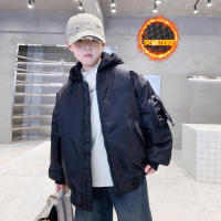 男童夹棉外套秋冬新款中大童棉服冬季痞帅儿童冬装加厚冲锋衣