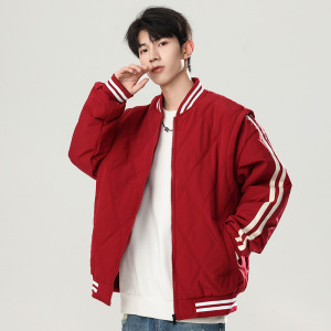 棉衣外套男新款秋冬韩版潮流宽松百搭情侣休闲男士夹克立领男装