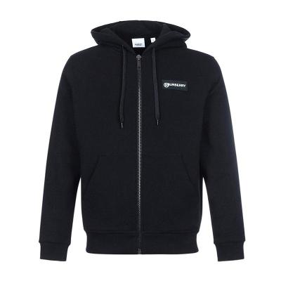 BURBERRY博柏利男款棉质宽松版连帽上衣外套80256841