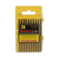 波斯(BOSI) 荧光系列精品麻花钻 3.2mm 盒